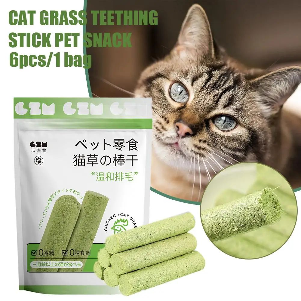 CAT GRASS TEETHING STICK