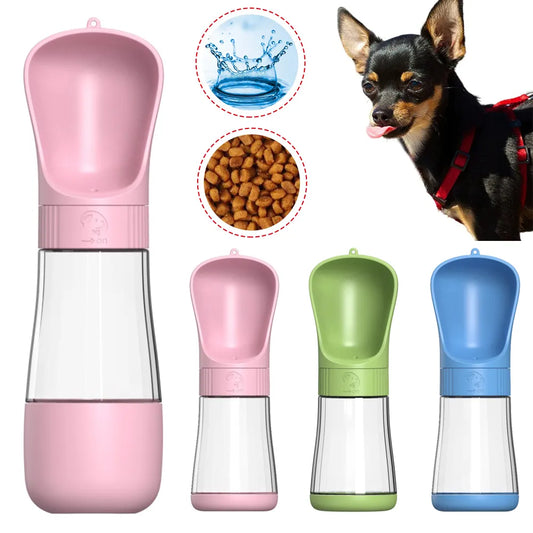 2-IN-1 PORTABLE DOG CAT WATER BOTTLE